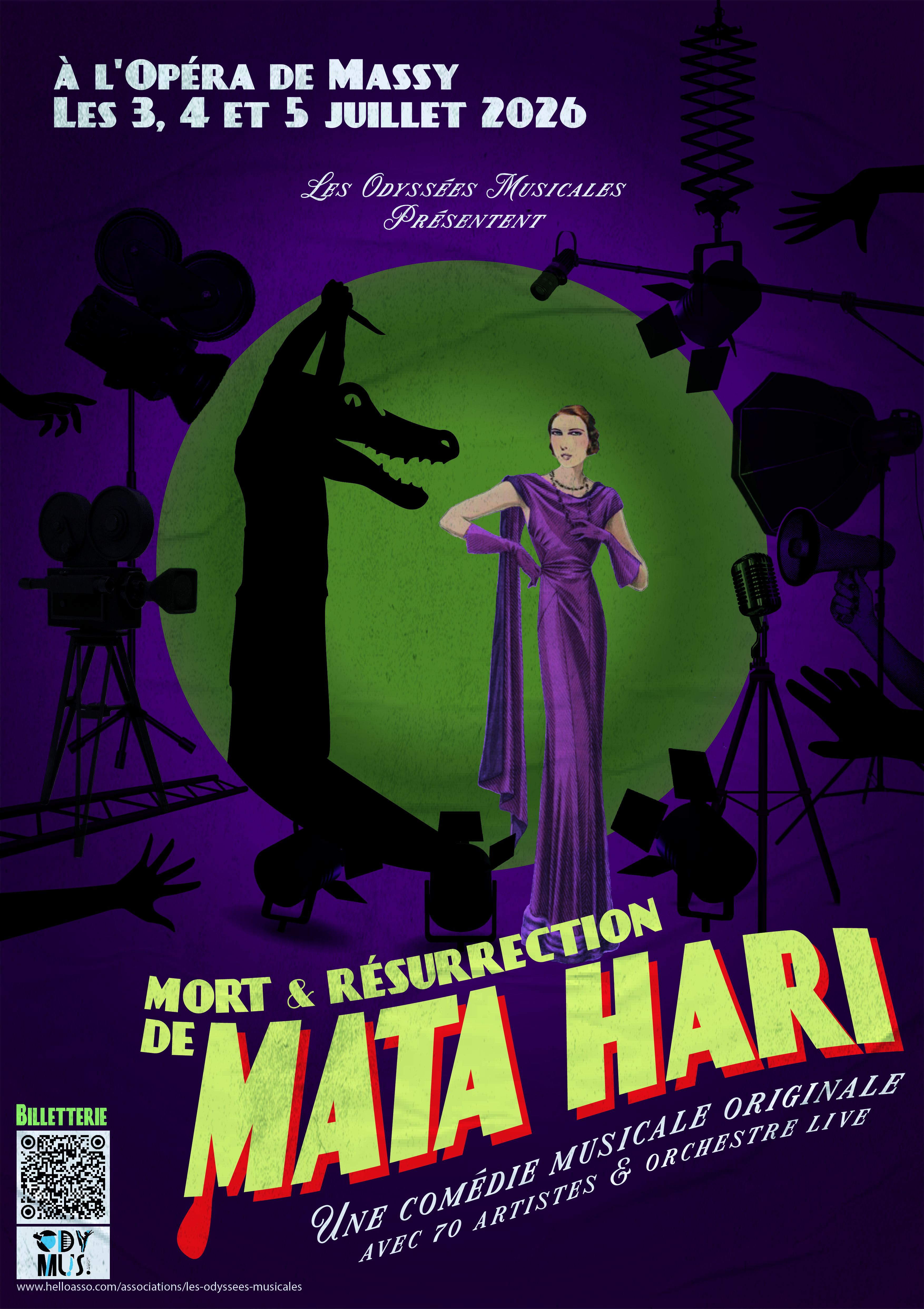 Affiche du spectacle Mata Hari