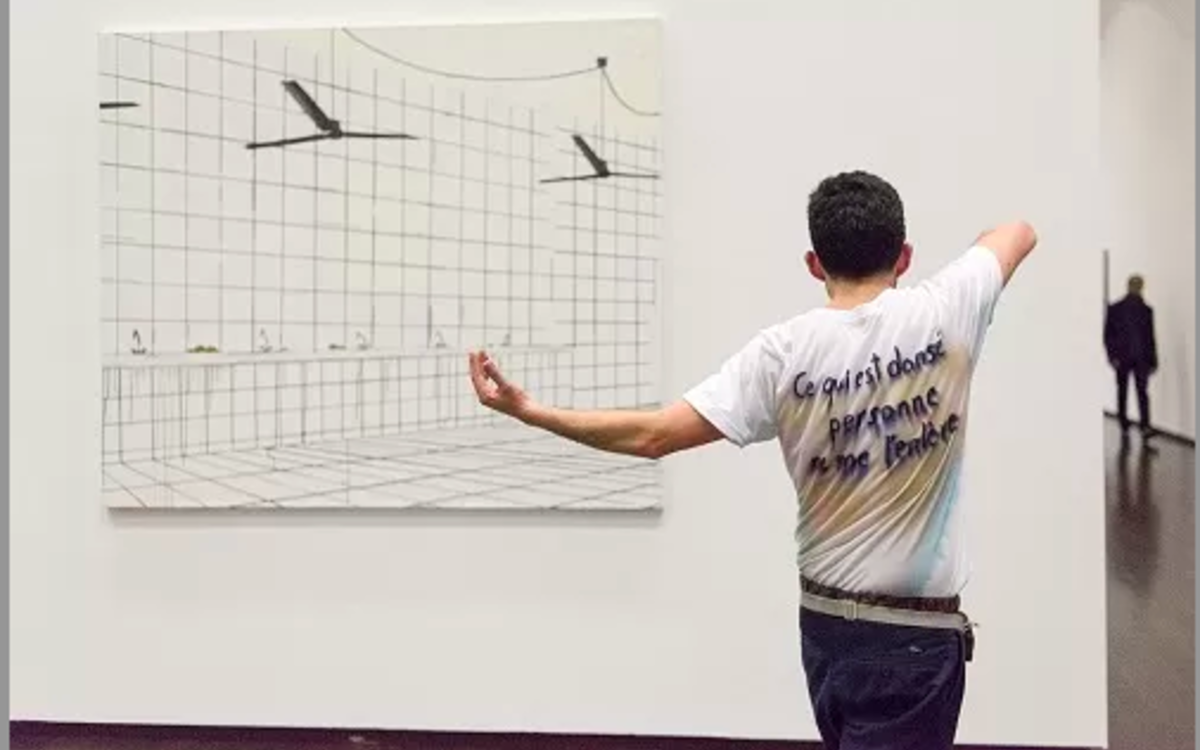 Performance participative par Santiago Reyes, « Crions »