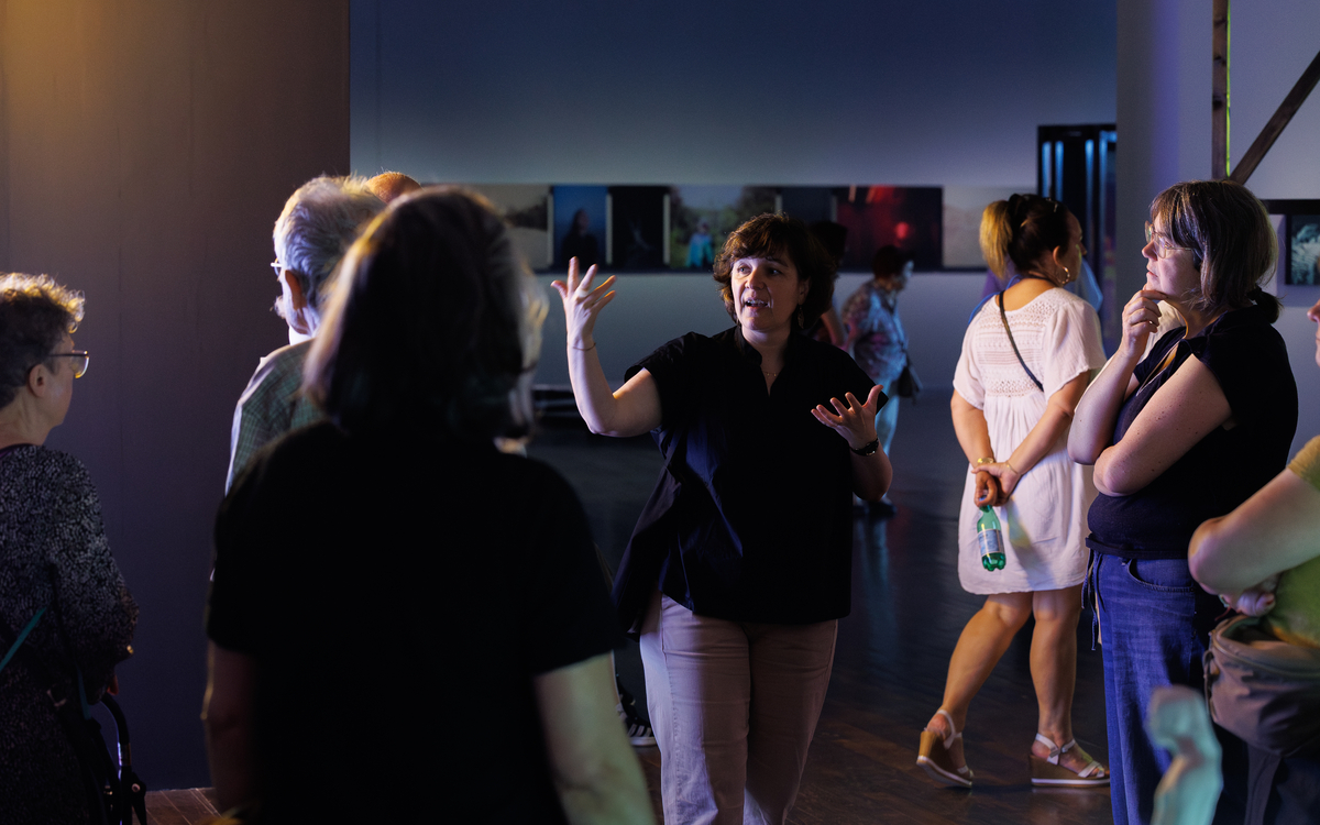 Visite de l’exposition « Ici grand ouvert »