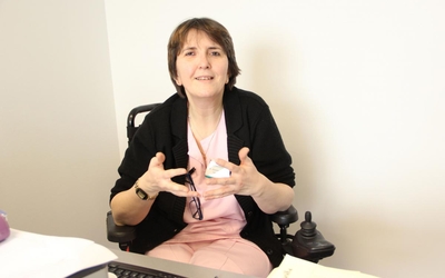 Béatrice Idiard-Chamois, sage-femme à l'Institut Montsouris Mutualiste