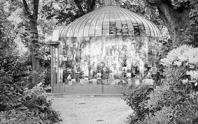 A l'image du jardin, installation de Luca Nicolao