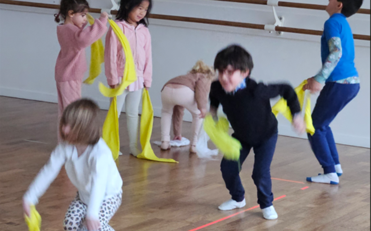 Stage croisé Eveil au théâtre et Eveil corporel 5-6 ans