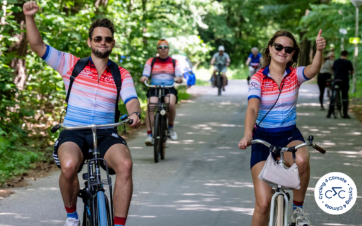 la Cyclo pour le Climat à Paris