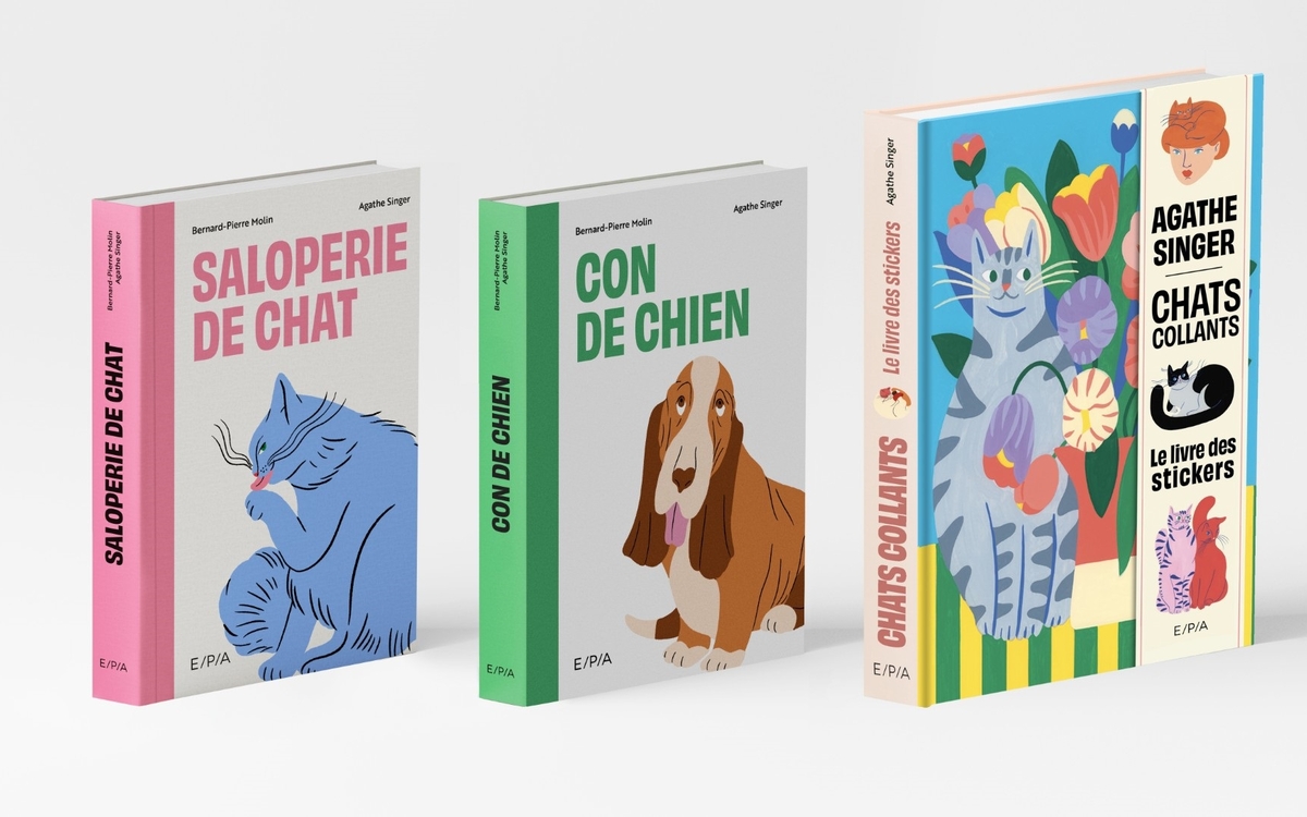 Dédicace "Con de chien" et "Chats collants" d'Agathe Singer