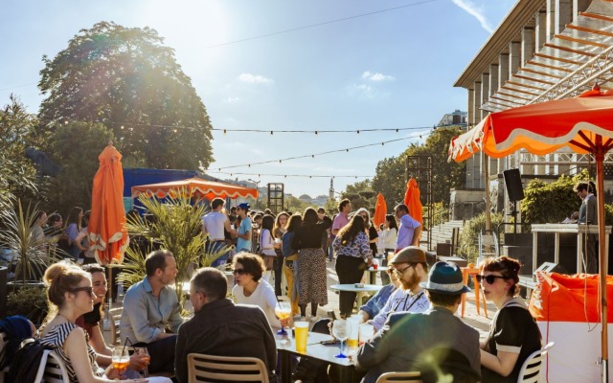 La terrasse éphémère Les Lionnes