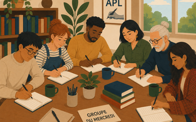 un groupe qui écrit le mercredi