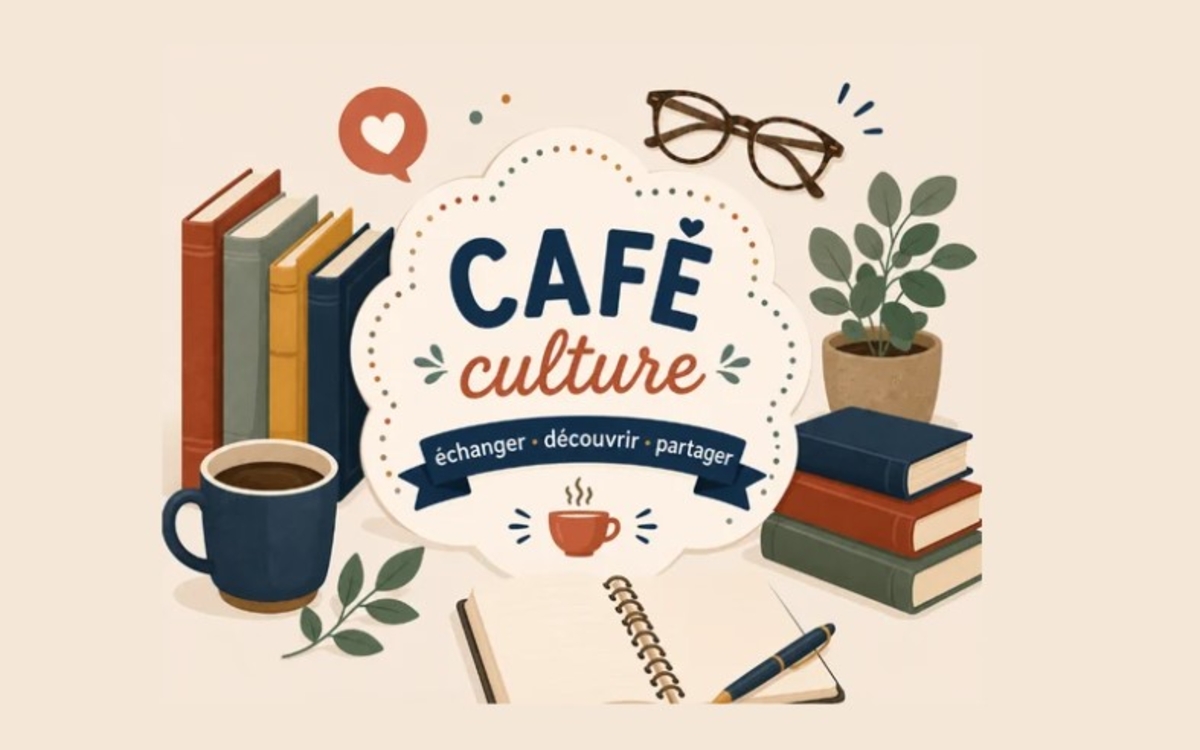 Café culture à la bibliothèque Maurice Genevoix