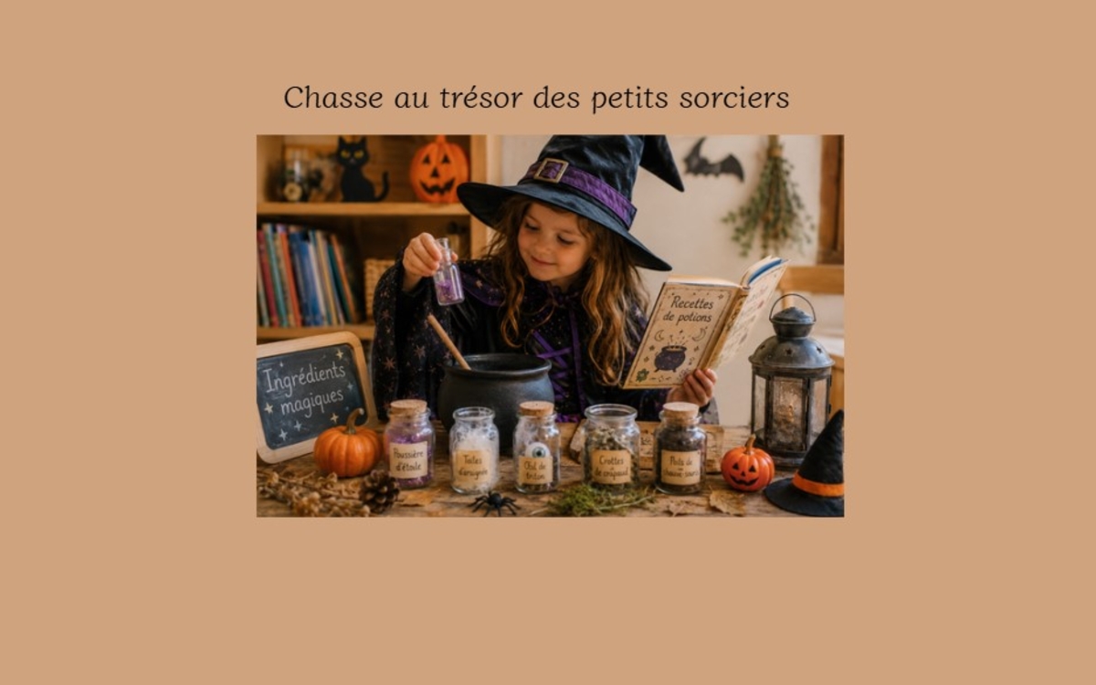 Chasse au trésor des petits sorciers