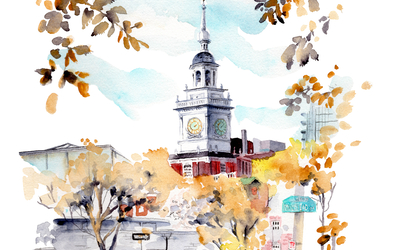 Independence Hall, où la déclaration d'Indépendance a été signée en 1776