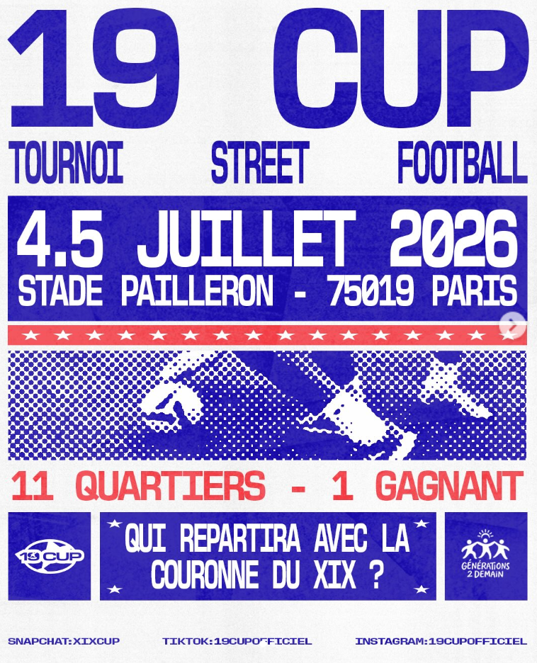 Affiche de l'événement.