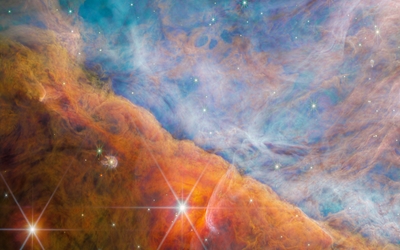 photographie de la nébuleuse Orion