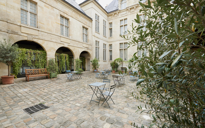 Cour du musée Cognacq-Jay