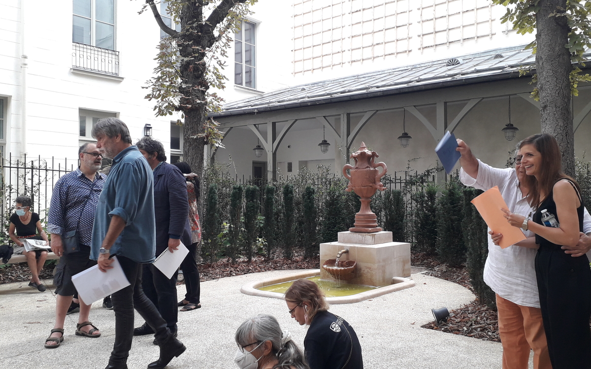 Déambulation de lectures théâtralisées