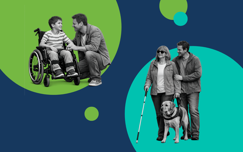 Visuel de l'évènement avec des personnes en situation de handicap et leurs aidants