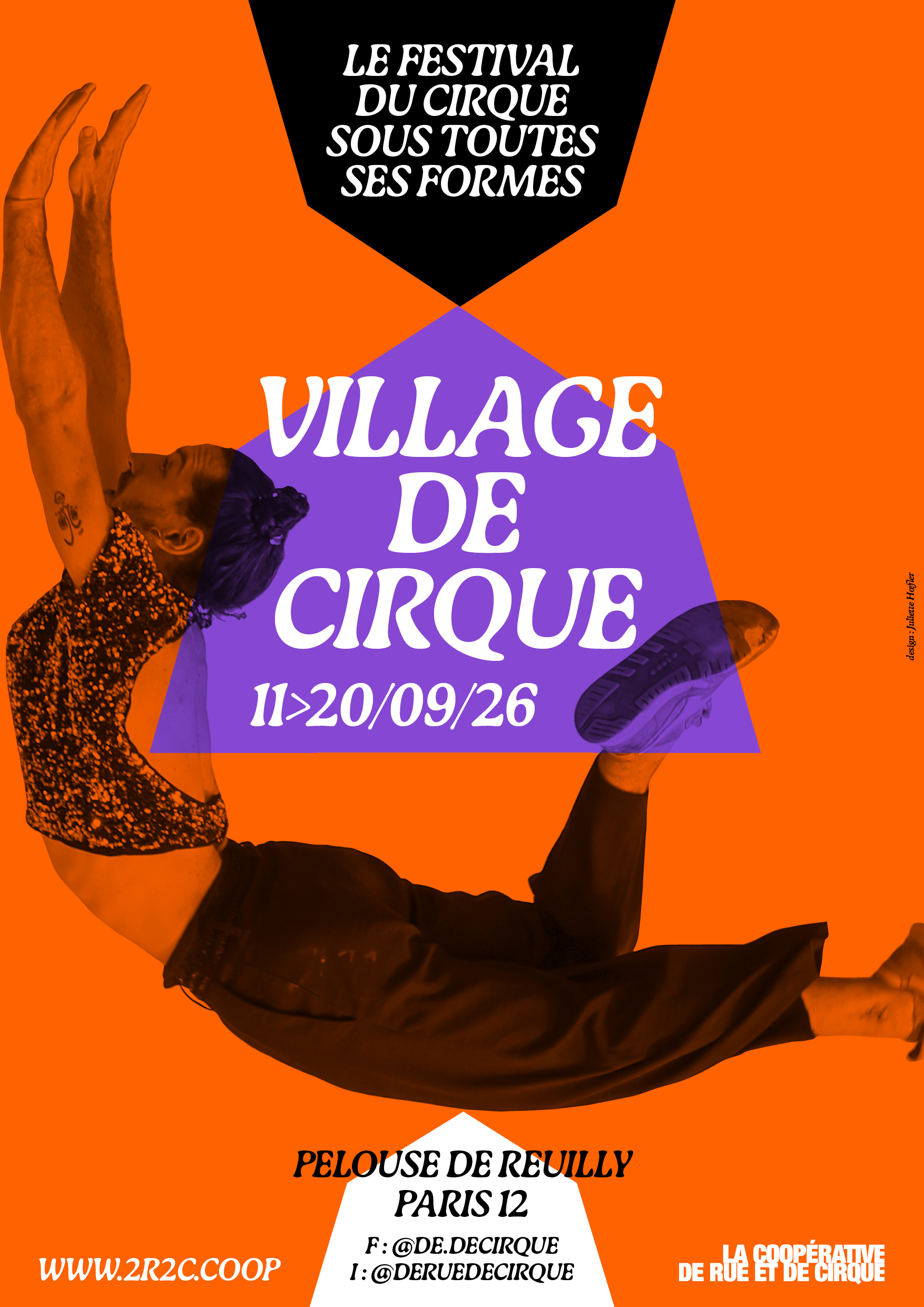 Affiche du festival Village de cirque 2026
