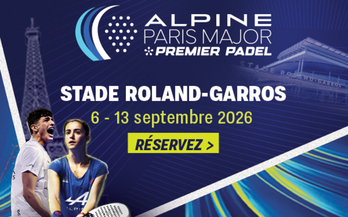 L'affiche de l'Alpine Paris Major 2026