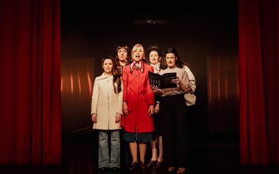 Les actrices sur scène
