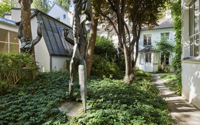 Vue du jardin du musée Zadkine