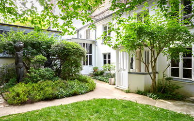 Vue du jardin du musée Zadkine