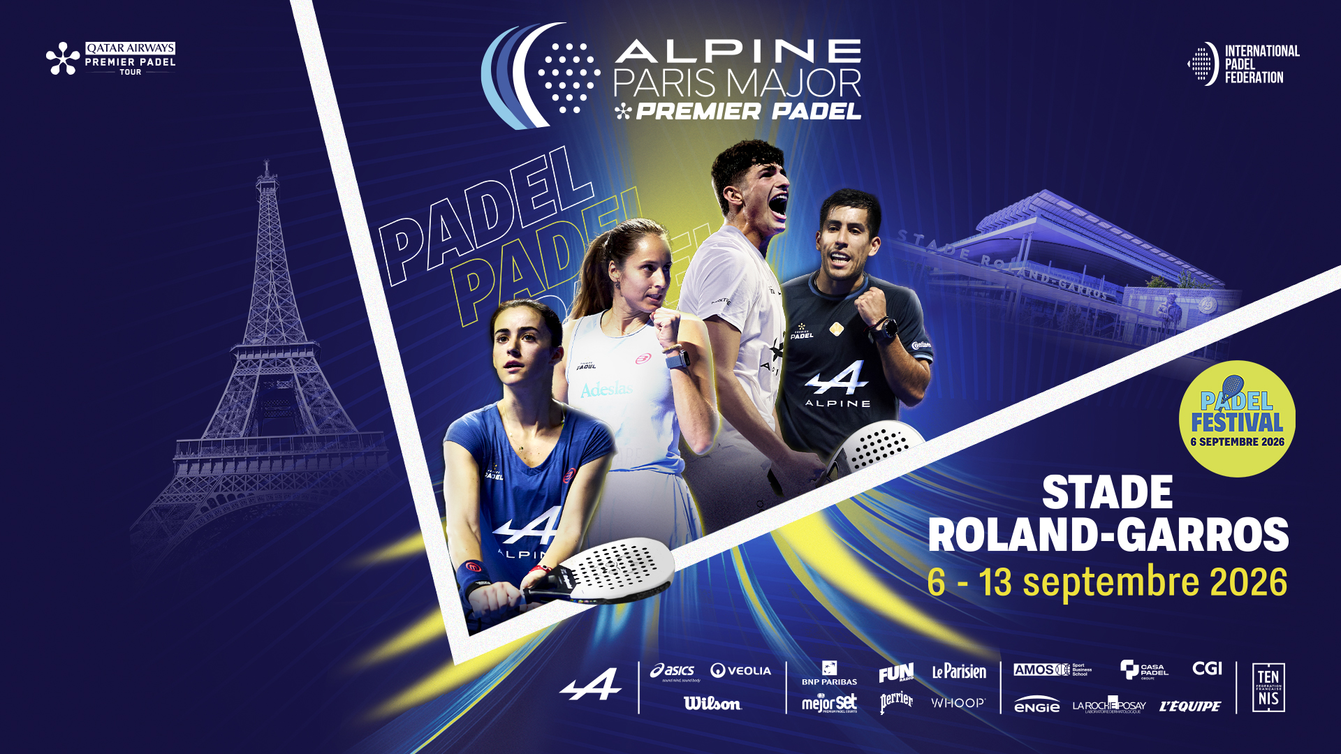 Affiche de l'Alpine Paris Major 2026