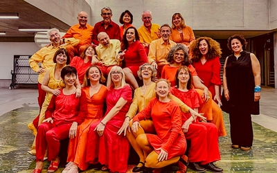 Photo du groupe de jazz vocal Amalgam