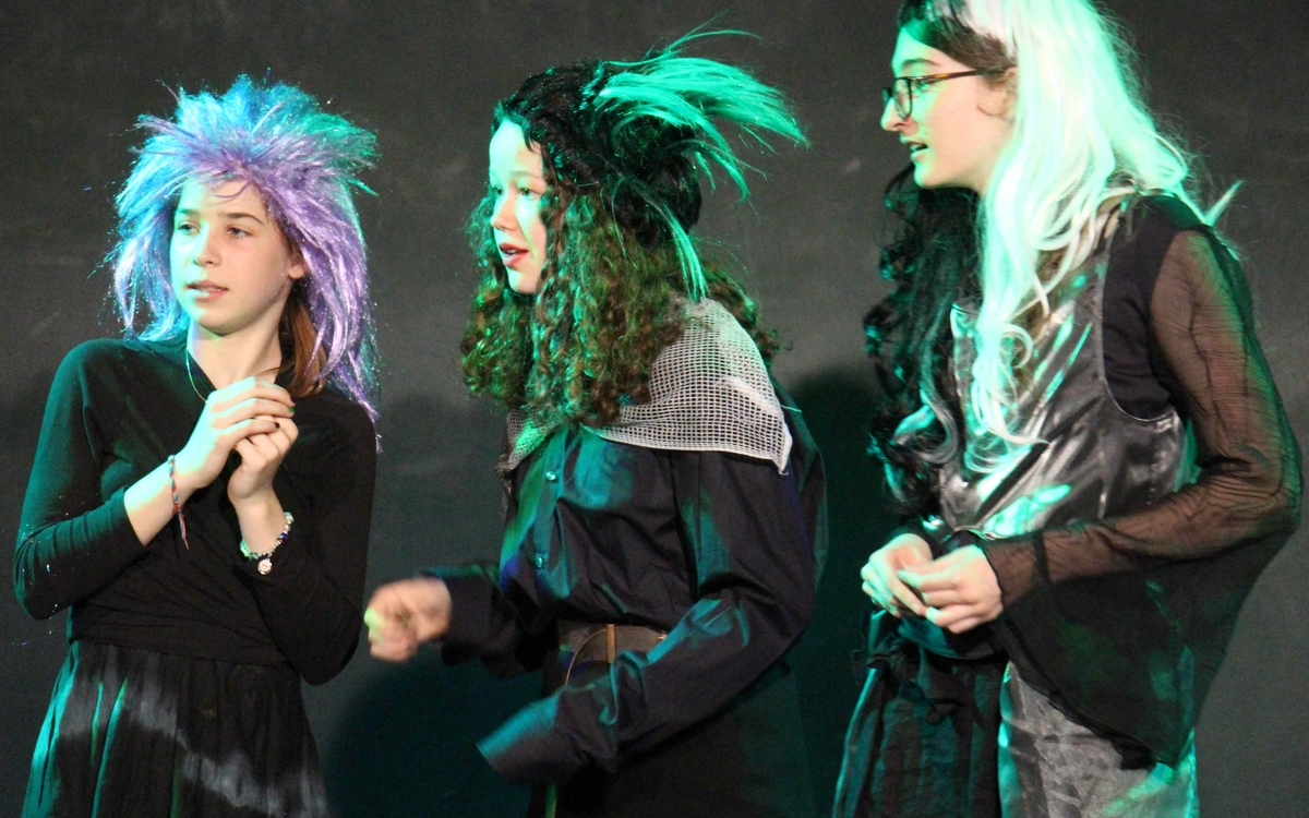 Photo stage Halloween