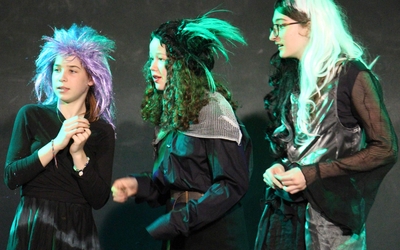 Photo stage Halloween