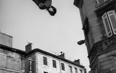Tirage argentique moderne de Marc Riboud "Villeurbanne, 1982"