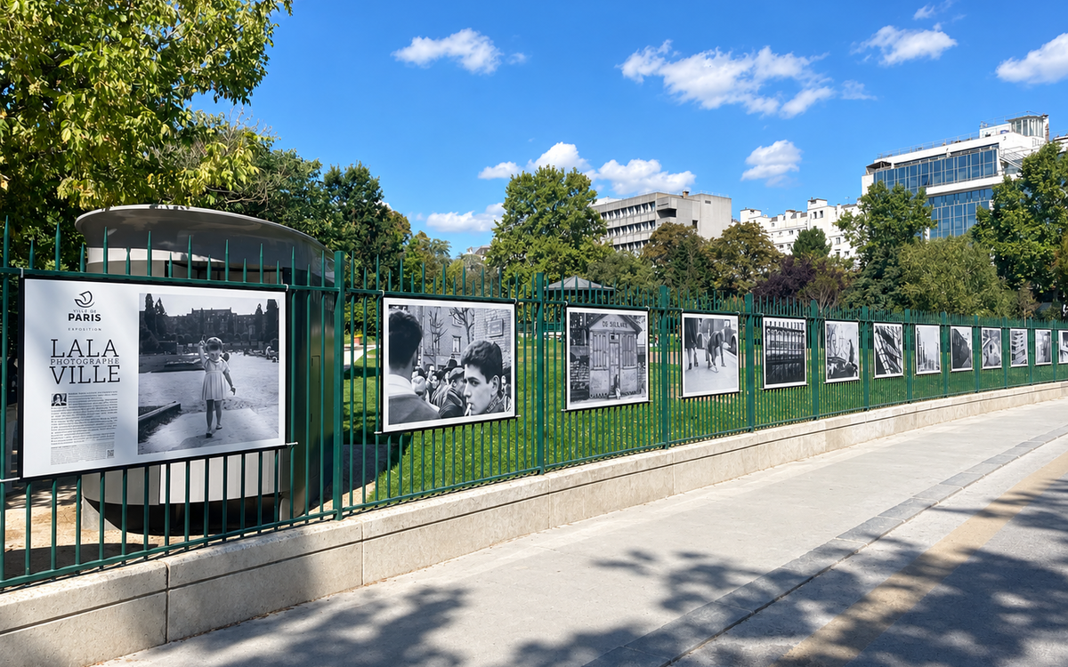 Exposition "LALA photographie sa ville" - Jardin Villemin - Mahsa Jîna Amini