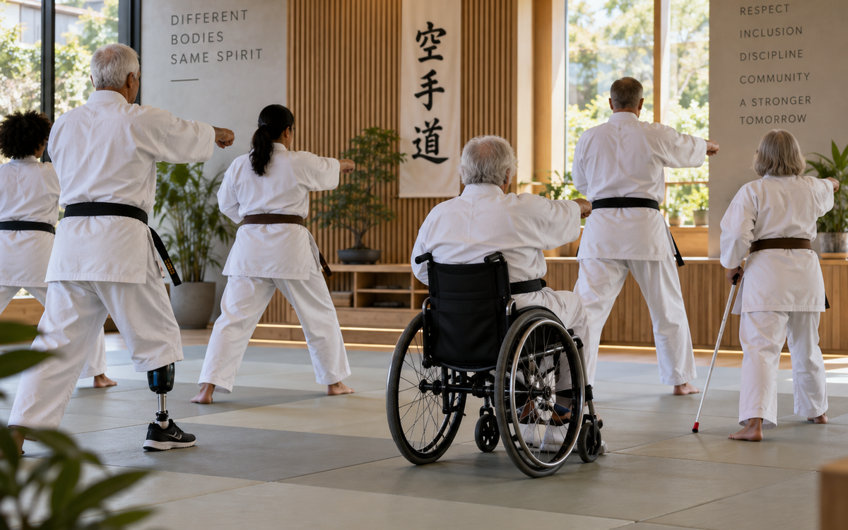 karaté adapté sénior handicap sport santé