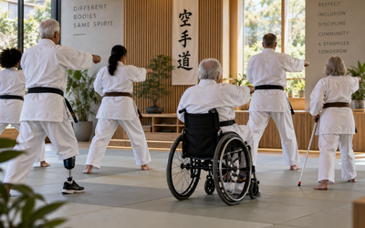 karaté adapté sénior handicap sport santé