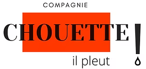 logo de la compagnie en lettres noires sur fond blanc avec rectangle rouge