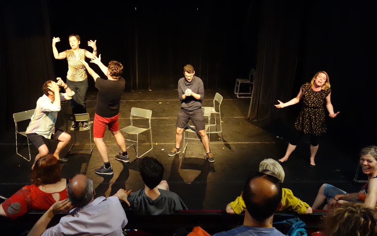 Stage d'impro theatrale à paris