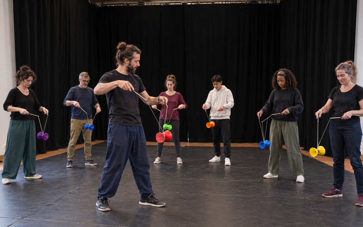 Stage jonglage diabolo adultes