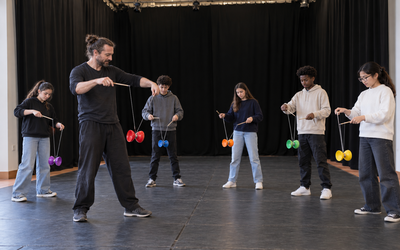 Stage jonglage diabolo enfants