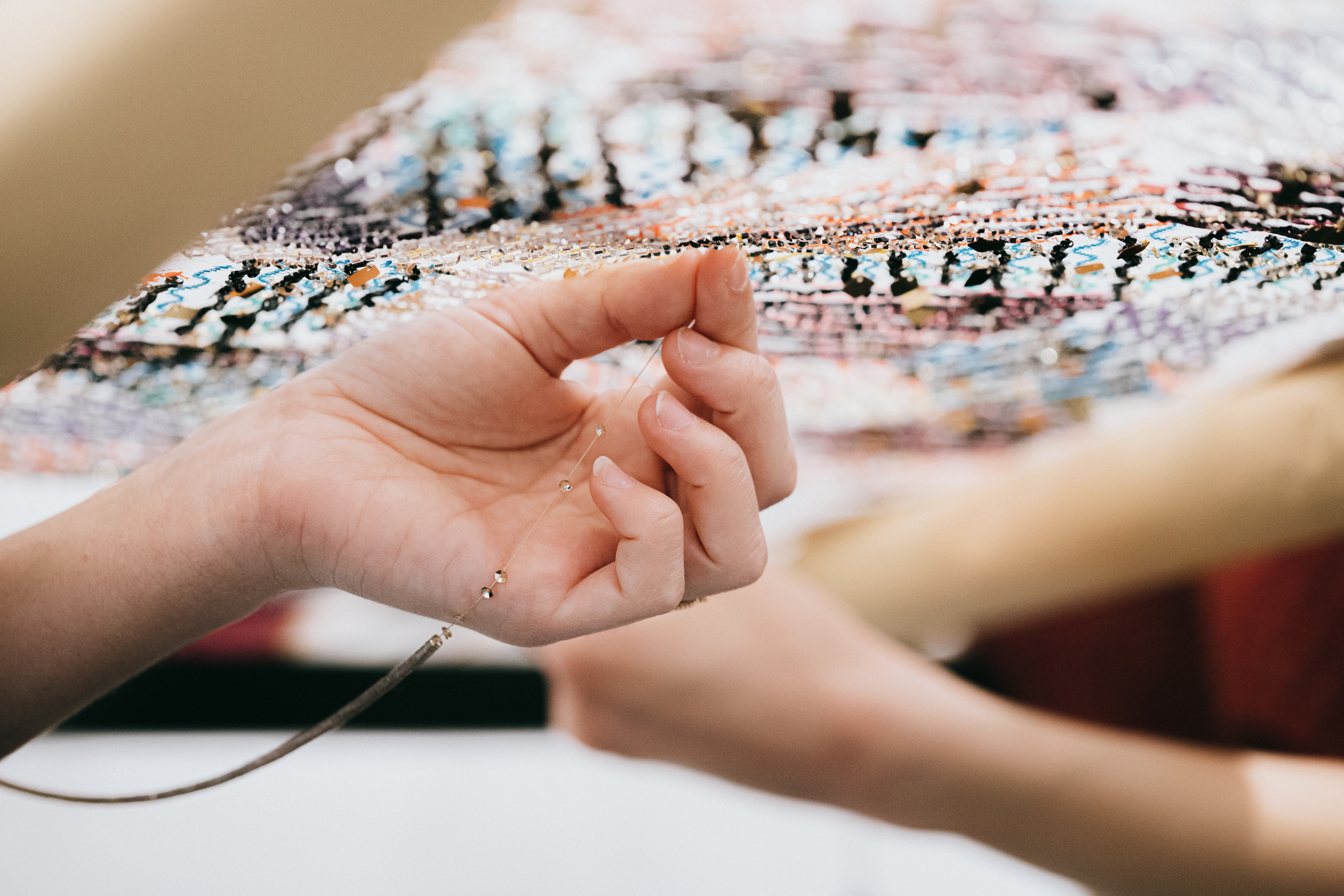 Broderie chez Atelier Montex, Maison résidente du 19M