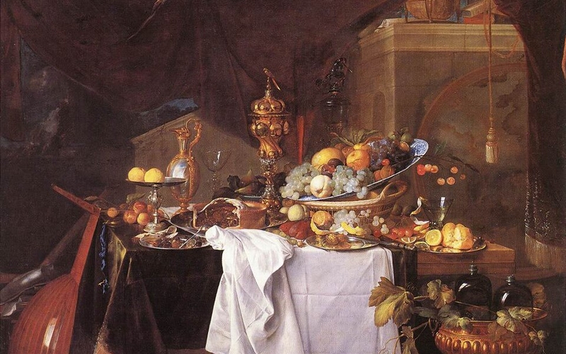 nature morte de Jan Davidz de Heem