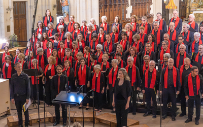 Choeur de Meudon lors du concert du 17 juin 2026 à Ste Clotilde