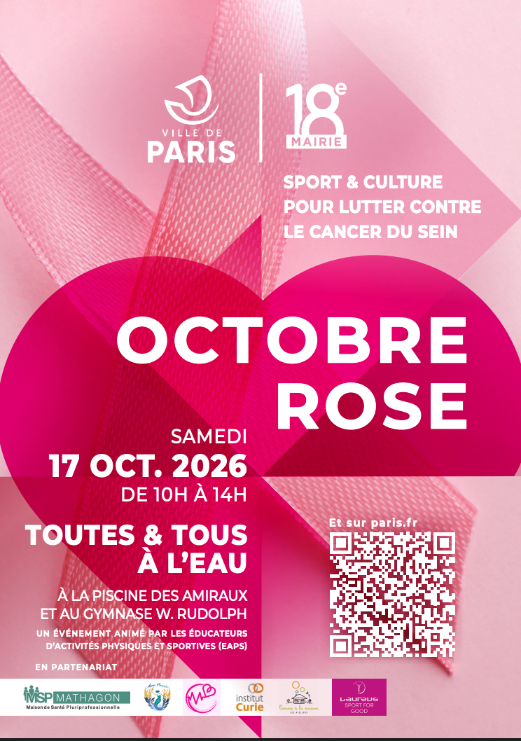 Octobre Rose Amiraux affiche.