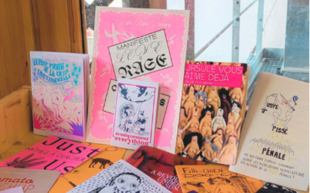 Après-midi Fanzine avec la bibliothèque Marguerite Durand