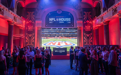 Photo de la NFL House.