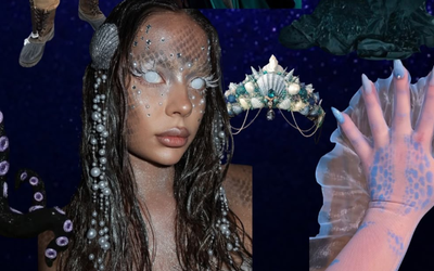 Visuel représentant une femme avec des yeux transparents