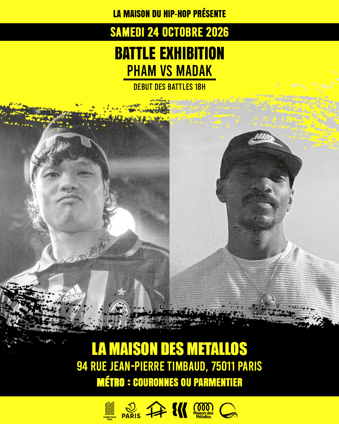 Battle Exhibition : Bboy Pham vs Bboy Madak